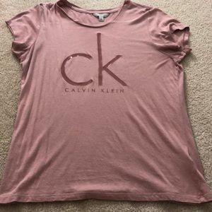 Calvin Klein Pink Tee Shirt